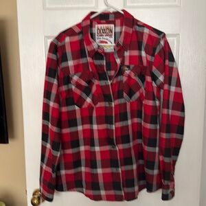 Dixxon Red/Black checkered flannel.